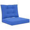 vidaXL Cuscino per divano da esterno 2 pcs Turchese Poliestere