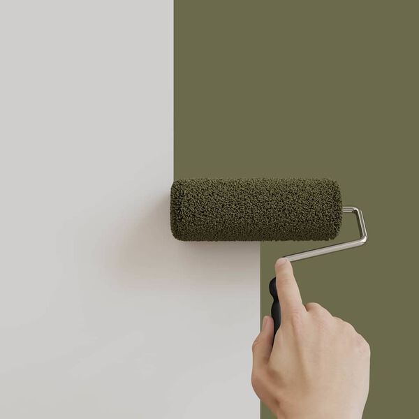 vidaXL Pittura murale Verde 16,5 x 16,5 x 15,9 cm Stampa da parete