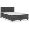 vidaXL Testiera Letto Grigio Scuro in Tessuto 160x200 cm