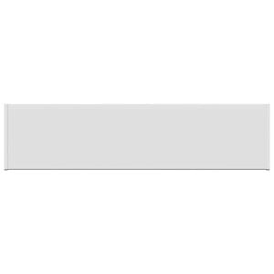 vidaXL Soglia della Finestra Bianco 100 x 25 x 4,5 cm PVC
