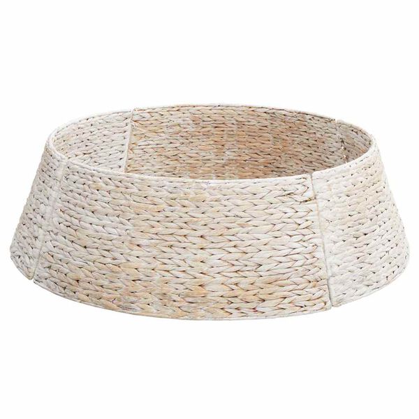 vidaXL Collare per Albero di Natale Bianco 90 x 90 x 28 cm