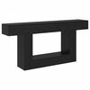 vidaXL Rovere Nero 160 x 30 x 74 cm