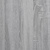 vidaXL Credenza Grigio Sonoma 50x42,5x185 cm in Legno Multistrato