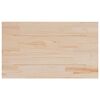 vidaXL Piani Tavolo 3 pz 80x47x1,7 cm Rettangolare Legno Massello Pino