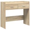 vidaXL Tavolo consolle Rovere Sonoma 90 x 35 x 80 cm
