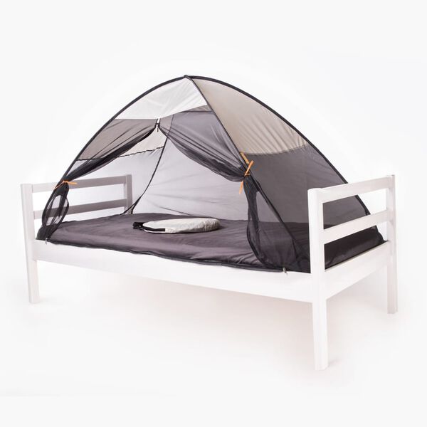 425424 DERYAN Mosquito Pop-up Bed Tent 200x90x110cm Cream