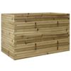 vidaXL Fioriera da Giardino 110x60x68,5 cm in Legno di Pino Impregnato
