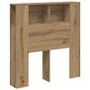 vidaXL Testiera con Contenitore Artigianale 100x18,5x102,5cm Multistrato