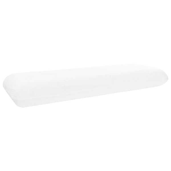 vidaXL Cuscino da Letto Bianco 70 x 36 x 13 cm Schiuma Memory in Gel