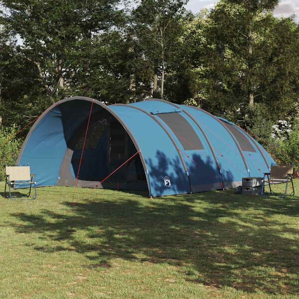 vidaXL Tenda a tunnel con tetto Blu 710 x 460 x 245 cm