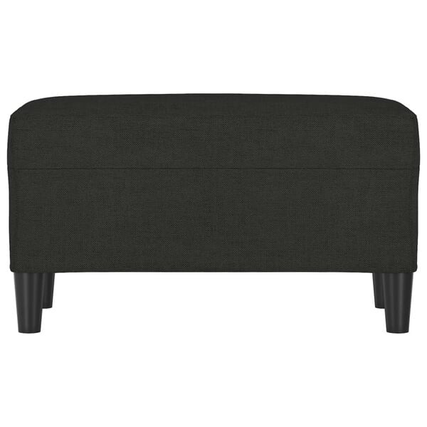 vidaXL Panca Nero 70x35x41 cm in Tessuto