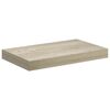 vidaXL Scaffale a Parete Rovere 40x23,5x3,8 cm in MDF