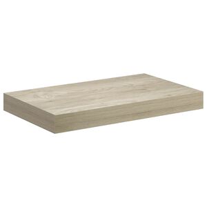 vidaXL Scaffale a Parete Rovere 40x23,5x3,8 cm in MDF