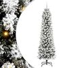 vidaXL Albero di Natale artificiale Bianco 240 cm