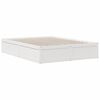 vidaXL Letto Libreria senza Materasso Bianco 150x200 cm Legno di Pino