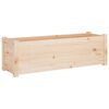 vidaXL Fioriere da Giardino 2 pz 100x31x31cm in Legno Massello di Pino
