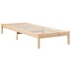 vidaXL Letto Extra Lungo senza Materasso 80x220 cm in Legno di Pino