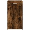 vidaXL Credenza Rovere Fumo 50x42,5x93 cm in Legno Multistrato