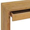 vidaXL Tavolo Consolle 100x35x75 cm in Legno Massello di Teak