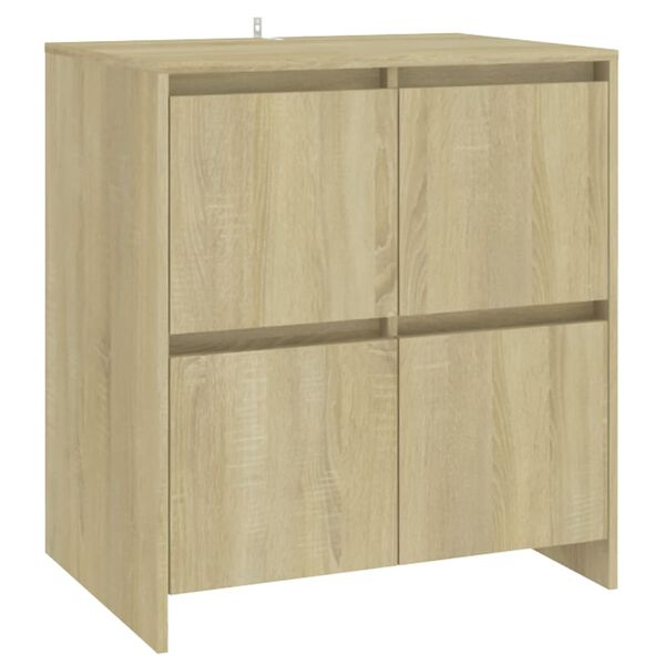 vidaXL Credenza Rovere Sonoma 70x41x75 cm in Truciolato