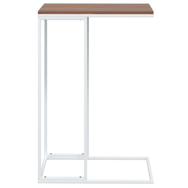 vidaXL Tavolino da Salotto Bianco 40x30x59 cm in Legno Multistrato
