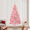 vidaXL Albero di Natale artificiale con luci integrate Rosa 240 cm PVC