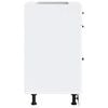 vidaXL Base da Cucina Kalmar Bianco in Legno Multistrato