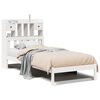 vidaXL Letto Libreria senza Materasso Bianca 90x200 cm Legno di Pino