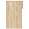 vidaXL Comodini con Cassetto 2 pz Rovere Sonoma 20x36x60 cm