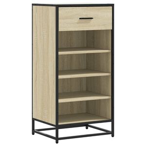 vidaXL Scarpiera Rovere Sonoma 48x38x97,5 cm in Legno Multistrato
