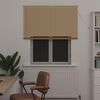 vidaXL Tenda Veneziana Marrone Chiaro con Motivo 150 x 110 cm PVC