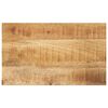 vidaXL Piano per Tavolo 40x20x2,5cm Rettangolare Legno di Mango Grezzo