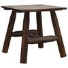 vidaXL Tavolino 49x49x50 cm in Legno Massello di Abete Rosso