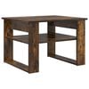 vidaXL Tavolino da salotto Rovere fum&eacute; 64 x 54 x 44 cm