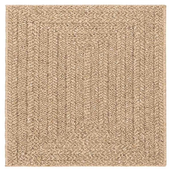vidaXL Tappeto ZIZUR Beige 240x340 cm Aspetto Iuta Interni ed Esterni