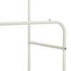 vidaXL Stendibiancheria con lo scaffale Bianco 80 x 53 x 156 cm