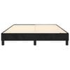 vidaXL Struttura Letto a Rete a Molle Nero 140x200 cm in Velluto