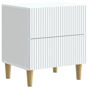 vidaXL Armadio da Notte Bianco 43 x 34,5 x 48 cm Legno ingegnerizzato
