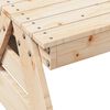 vidaXL Tavolo da Picnic per Bambini 88x122x58cm Legno Massello di Pino
