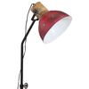 vidaXL Lampada da Terra 25 W Rosso Anticato 30x30x100-150 cm E27