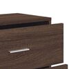 vidaXL Credenza Rovere Marrone 60x31x84 cm in Legno Multistrato