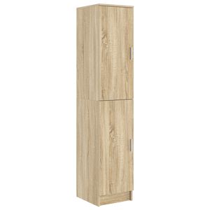 vidaXL Credenza Rovere Sonoma 35 x 39 x 168 cm