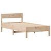 vidaXL Letto senza Materasso 90x190 cm in Legno Massello di Pino