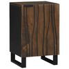 vidaXL Armadio per Lavabo da Bagno Noce 38 x 33,5 x 58 cm
