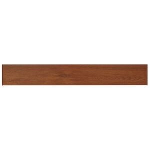 vidaXL Soglia della Finestra Legno Marrone 140 x 25 x 4,5 cm PVC