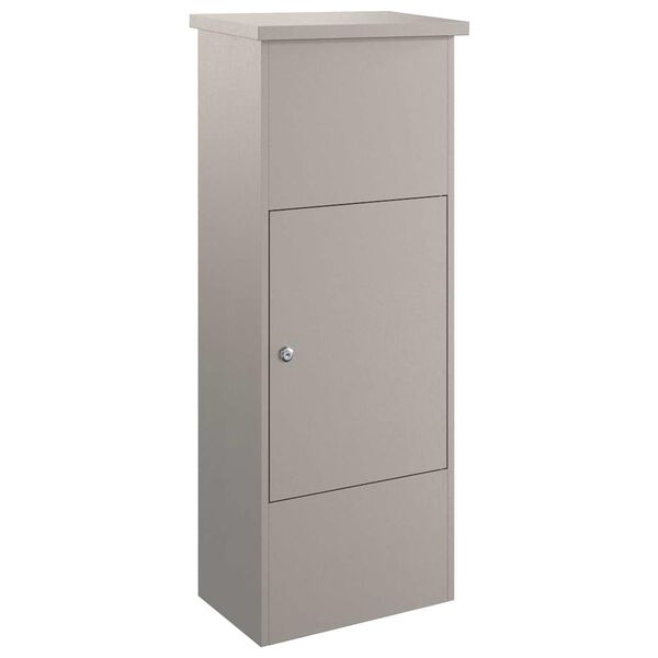 vidaXL Cassetta per pacchi Ruggine 44.5 x 29 x 110.5 cm acciaio corten