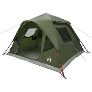 vidaXL Tenda Istantanea con tetto Verde Oliva 305 x 275 x 190 cm