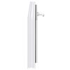 vidaXL Finestra Seminterrato RISOR 100x40 cm Tilt 3 Vetri Bianco