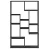vidaXL Libreria Nera 72x20x120 cm in Truciolato