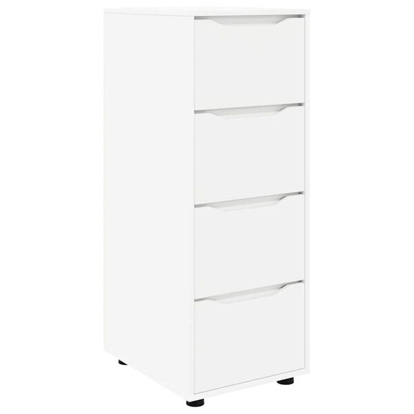 vidaXL Armadio Bianco 40 x 48 x 105 cm Legno multistrato